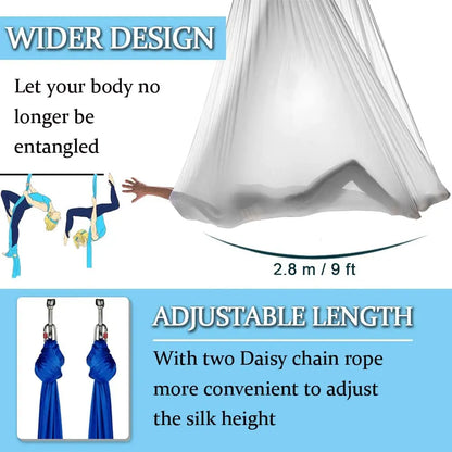 Aerial Yoga Hammock for Elasticity Swing